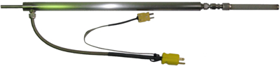 Heated Gas Sample Probes with attached Frit 