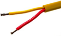 Type K wire, polyvinyl insulation, (stranded) 20 AWG