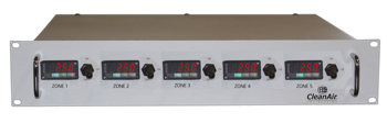 Customized Multiple Zone Rack Mount Temperature Controller 